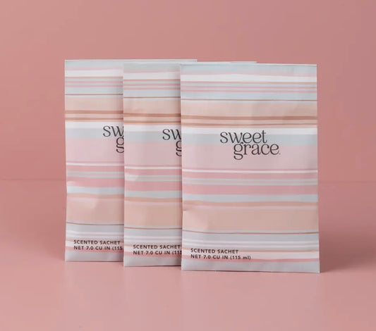 SWEET GRACE MODERN STRIPE SACHET