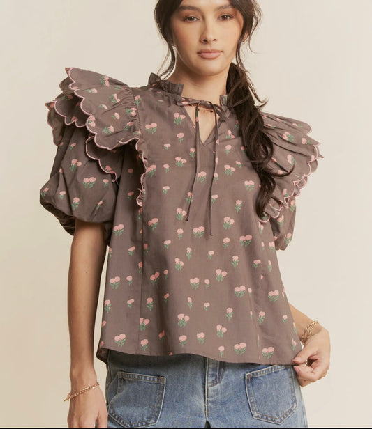 DESERT BLOOM TOP