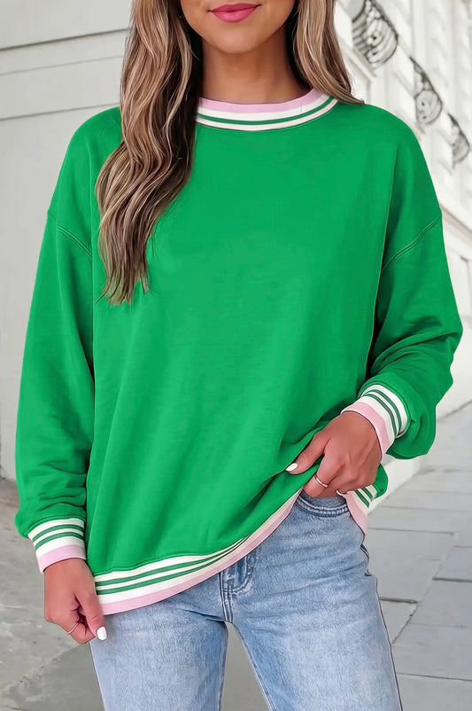 LUCKY IN PINK SWEATSHIRT