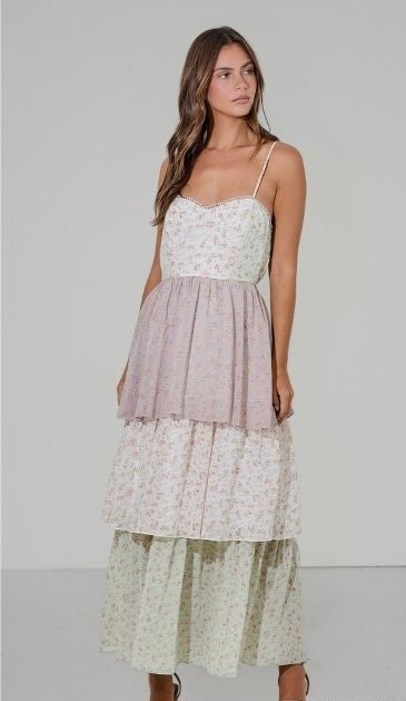 THE PRAIRIE BLOOM TIERED MAXI DRESS