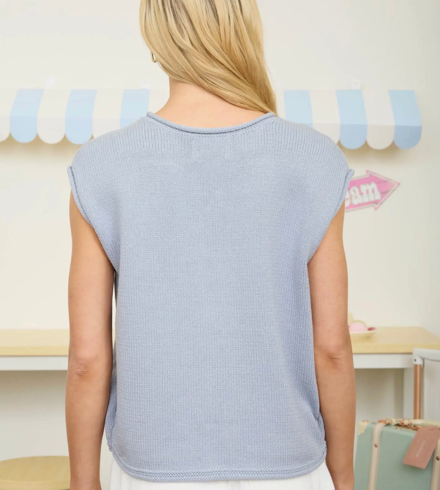 SWEET SIMPLICITY KNIT TANK