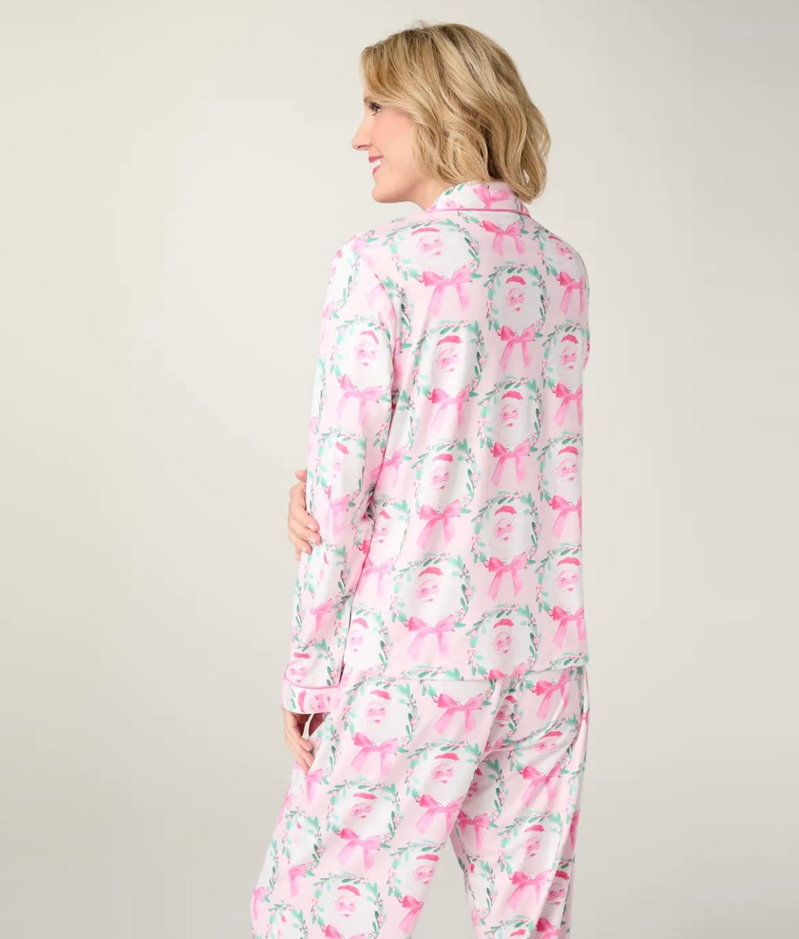 BLUSHING SANTA PJS