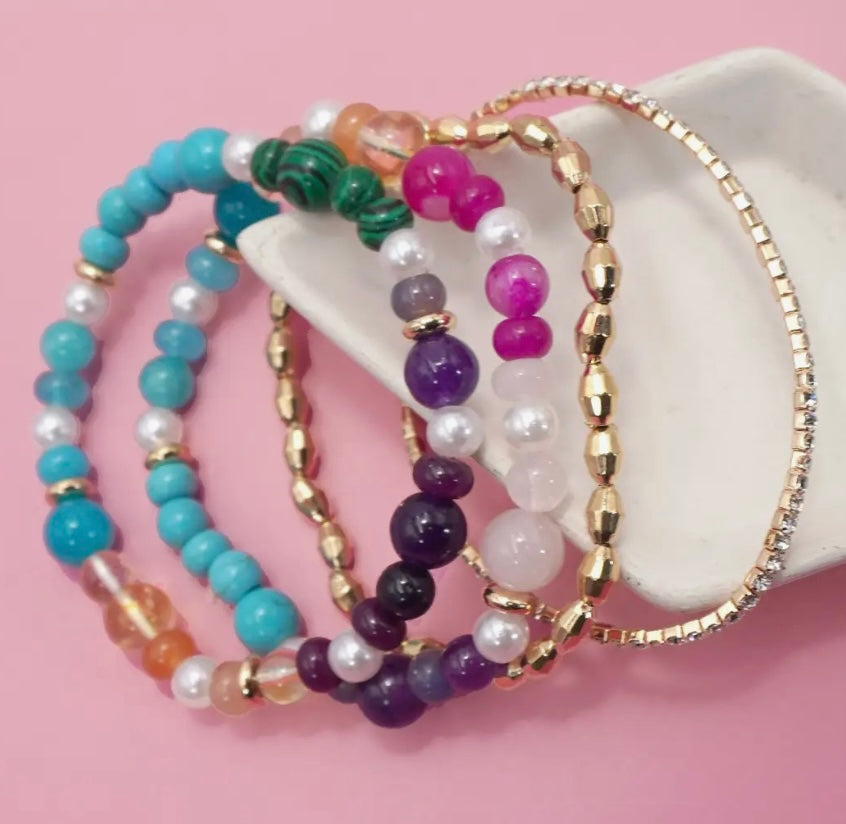 CANDY CRUSH BRACELET STACK