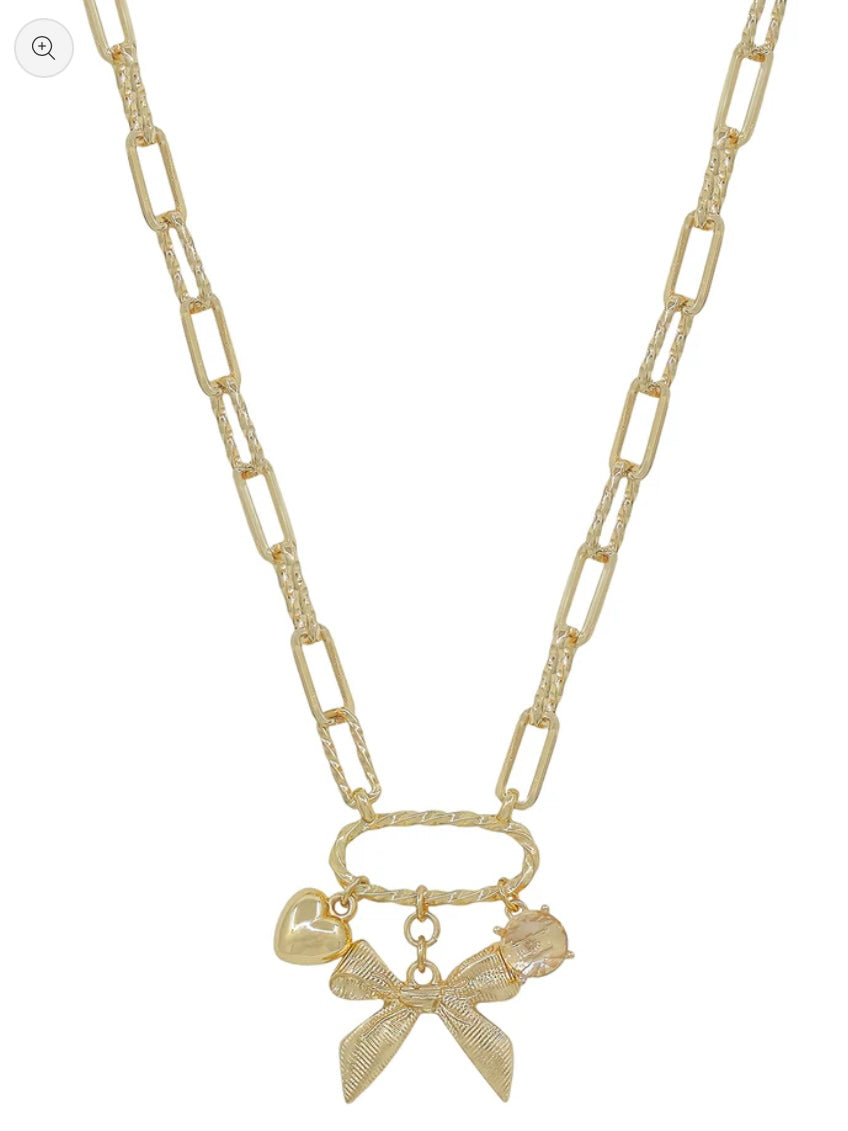 GOLDEN TWIST NECKLACE