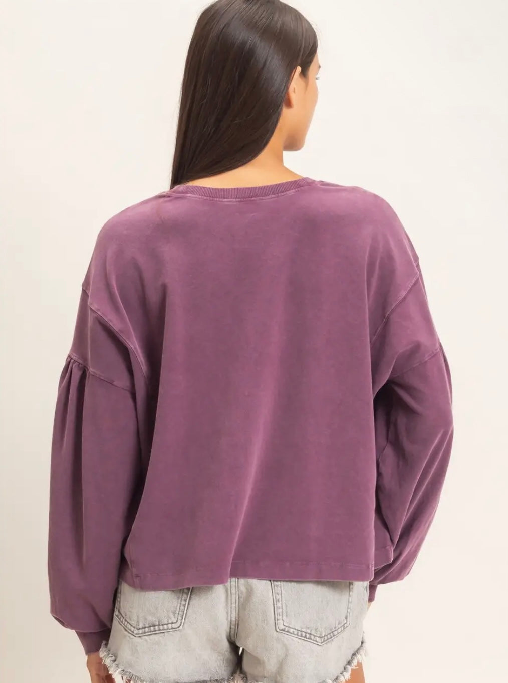 PLUM PERFECT PULLOVER