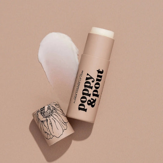 POPPY & POUT LIP BALM ISLAND COCONUT
