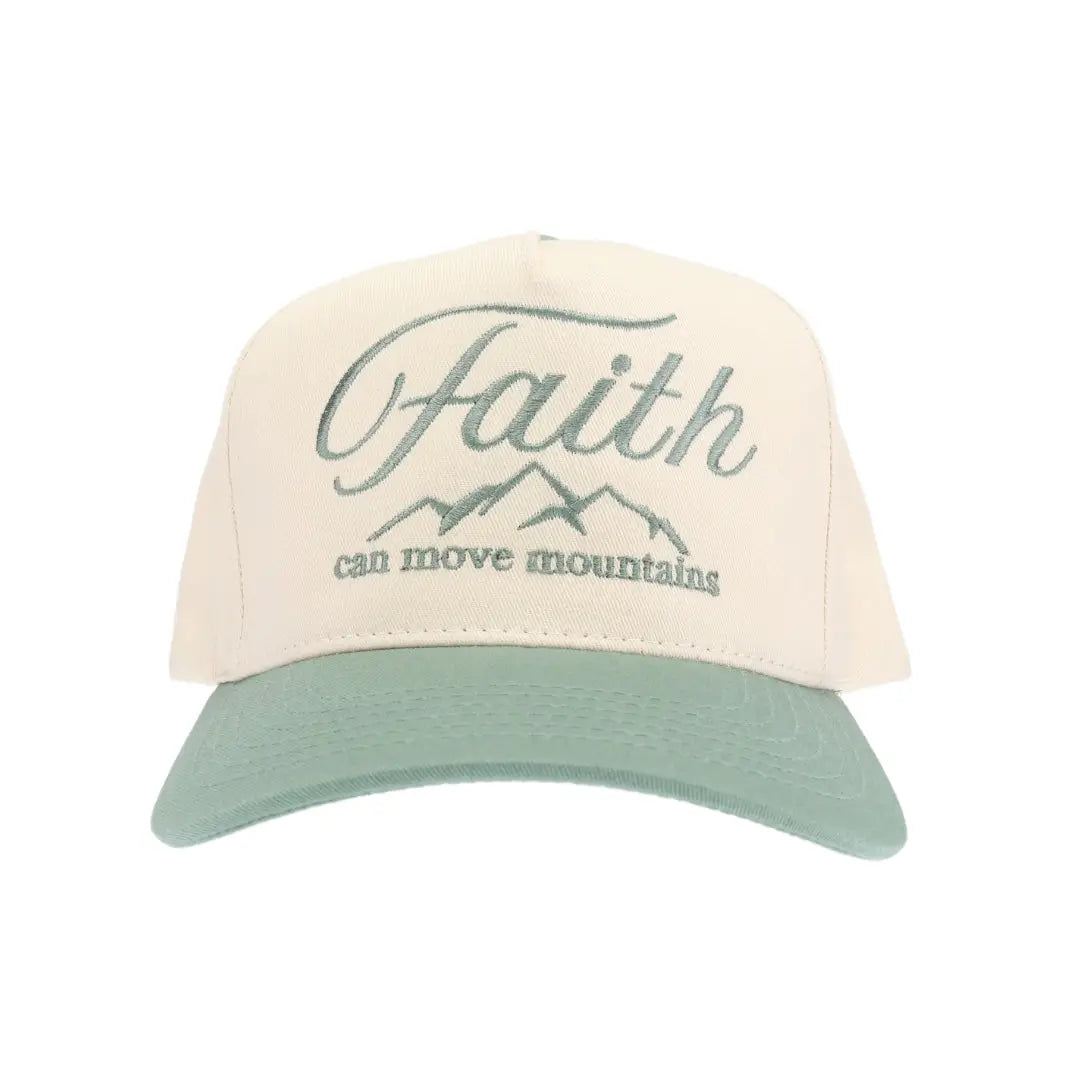 FAITH CAN MOVE MOUNTAINS HAT