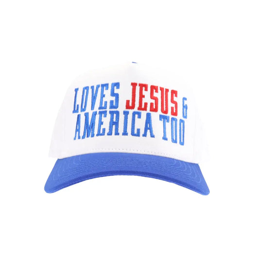 LOVE JESUS & AMERICA HAT