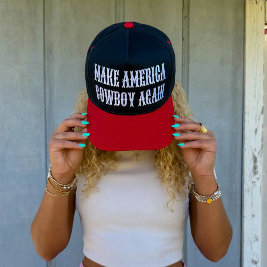 MAKE AMERICA COWBOY AGAIN HAT