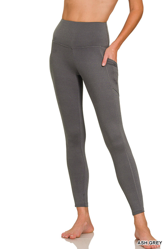 BUTTERY SOFT LEGGINGS ASH GREY