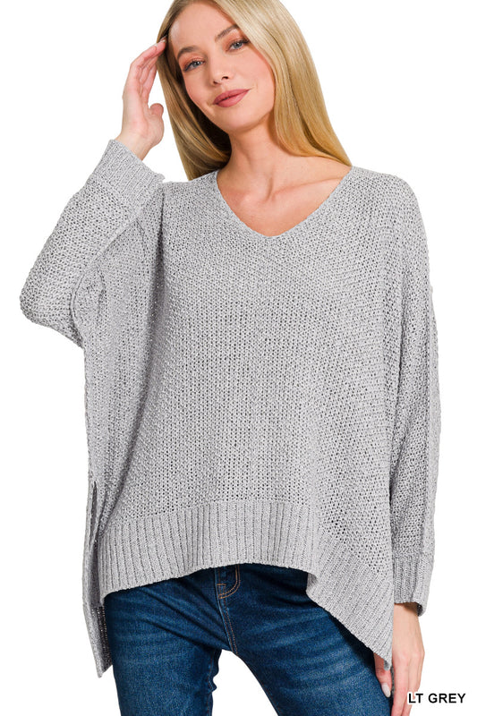 BRIGHT SIDE SWEATER GREY