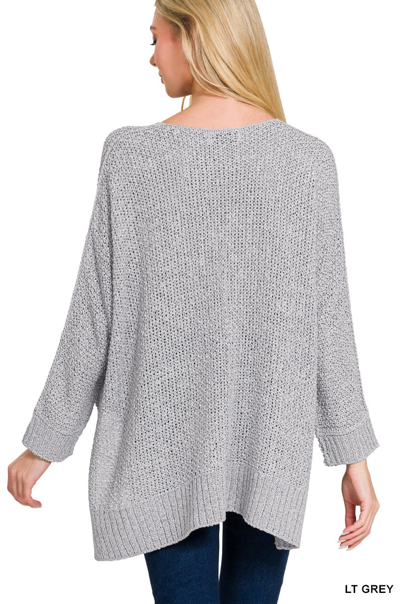 BRIGHT SIDE SWEATER GREY