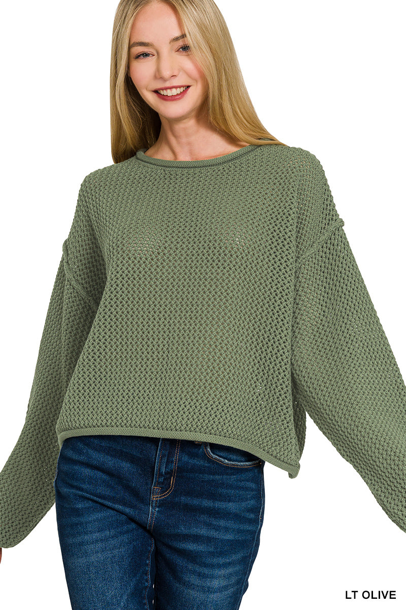 EASY OLIVE KNIT