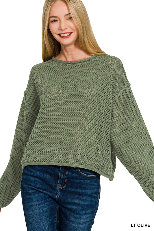 EASY OLIVE KNIT