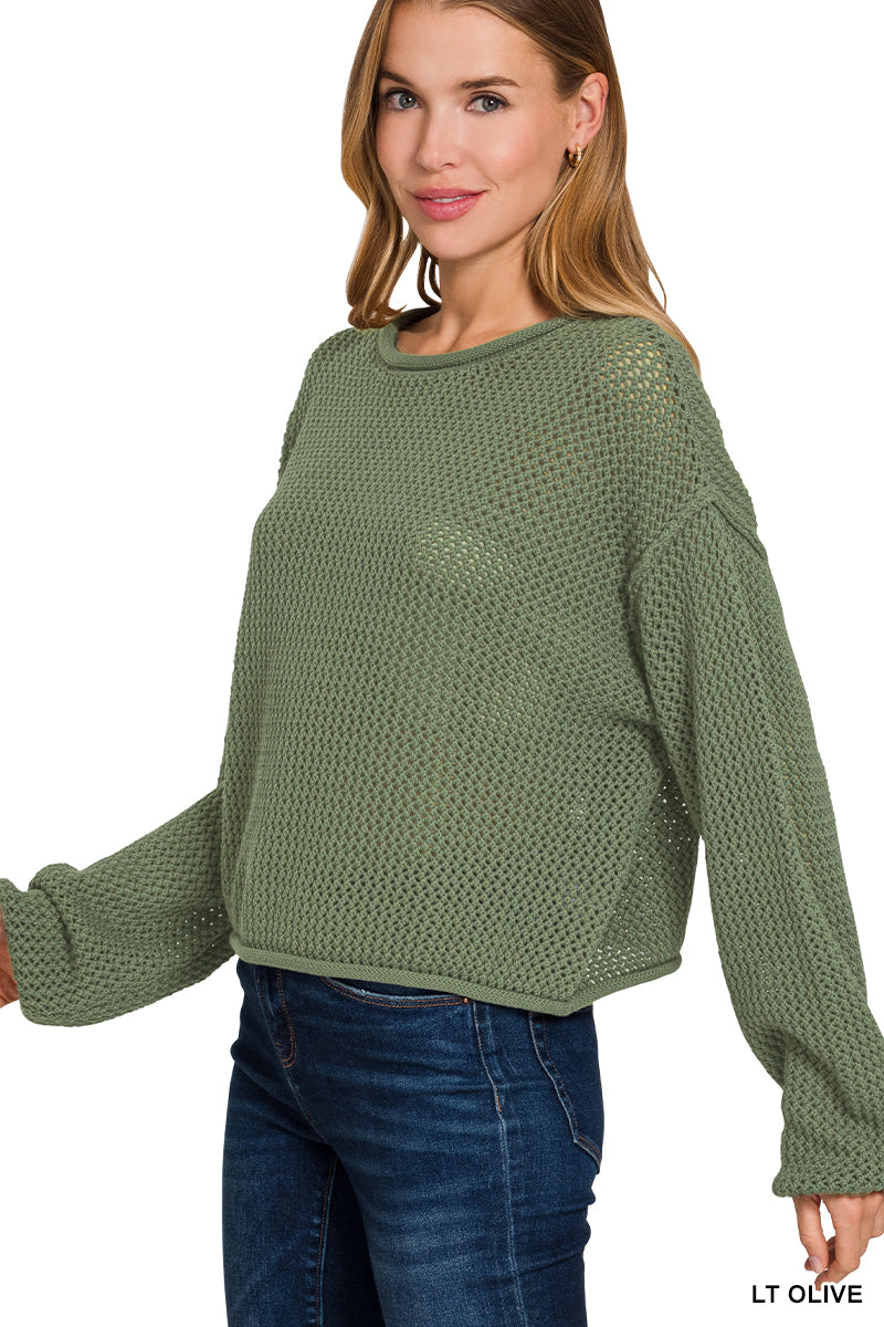 EASY OLIVE KNIT