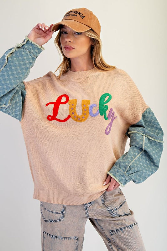 FEELIN’ LUCKY SWEATER