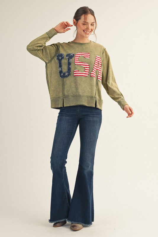 STARS & STRIPES SPIRIT SWEATSHIRT