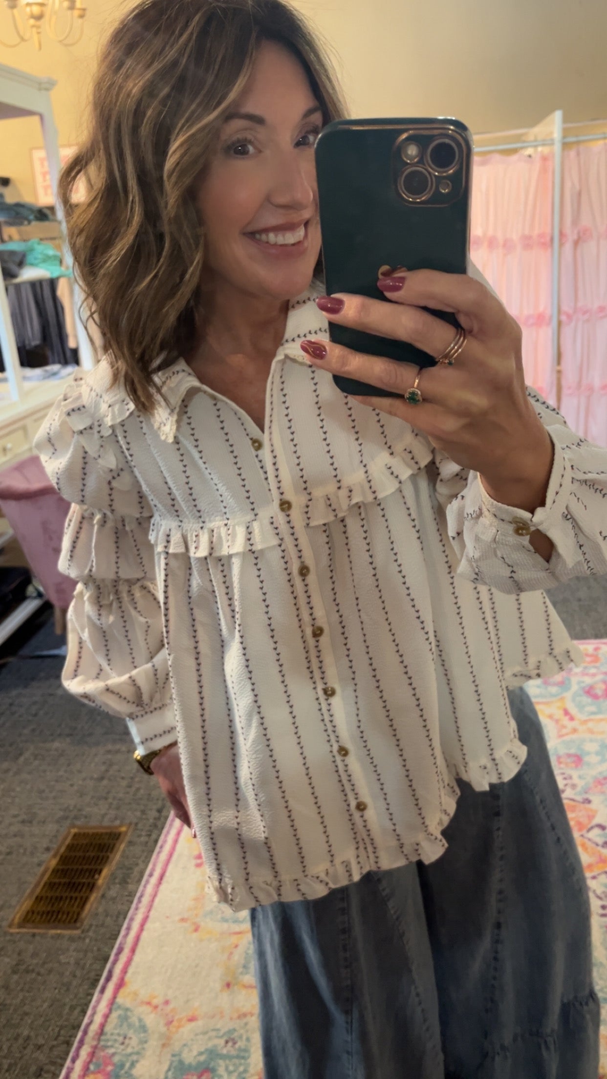 SWEET CAROLINE BLOUSE