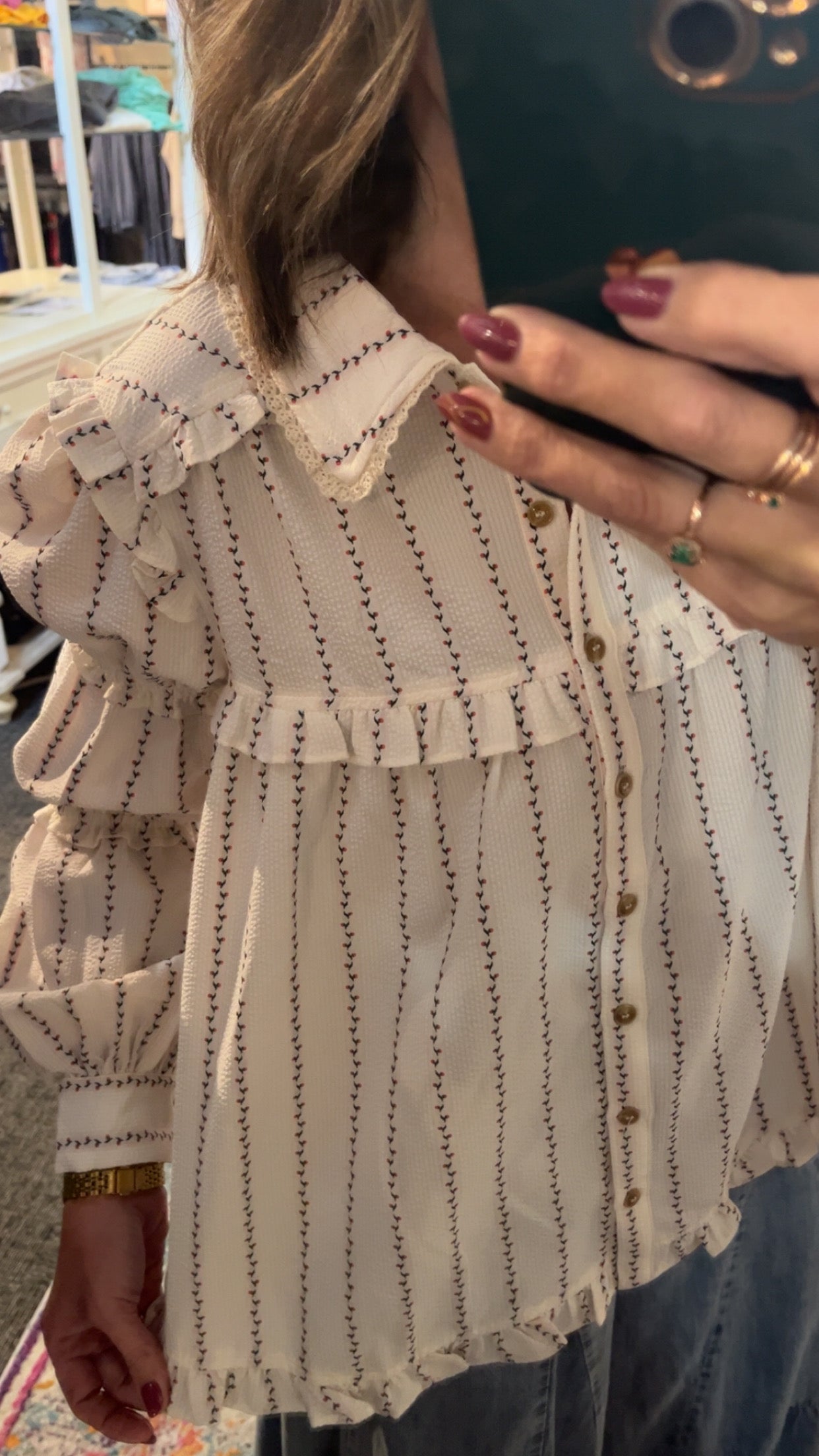 SWEET CAROLINE BLOUSE