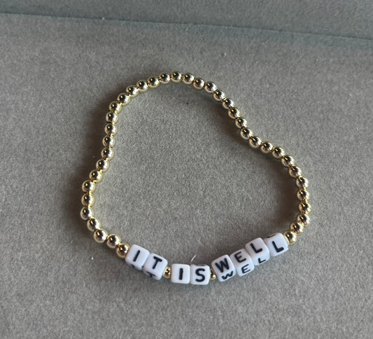 IT IS WELL BRACELET