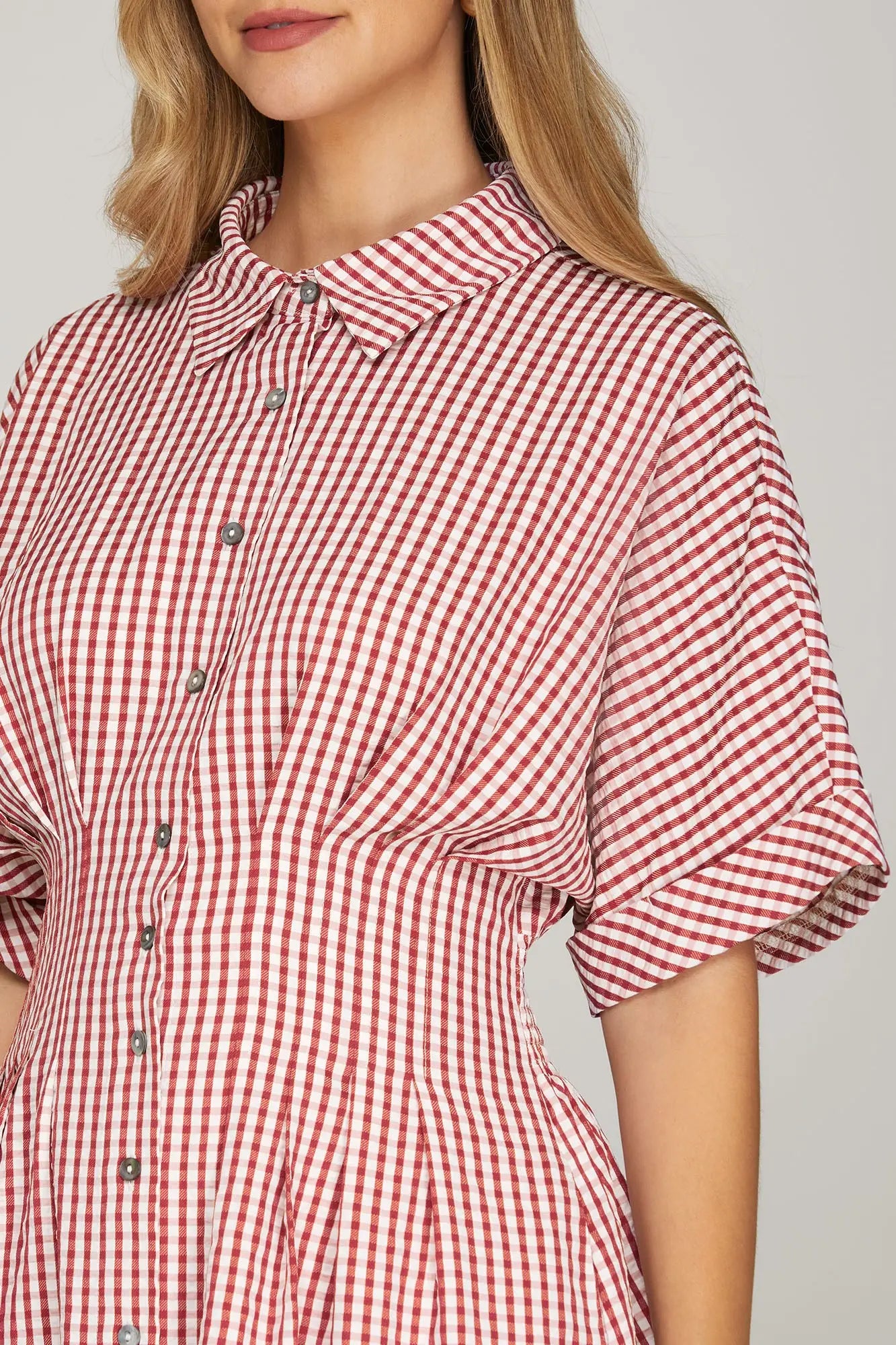 THE SWEET COUNTRY GINGHAM DRESS