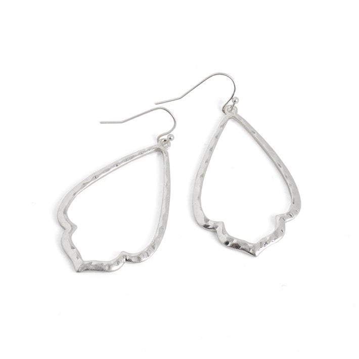 Whispers Silver Outline Dangle