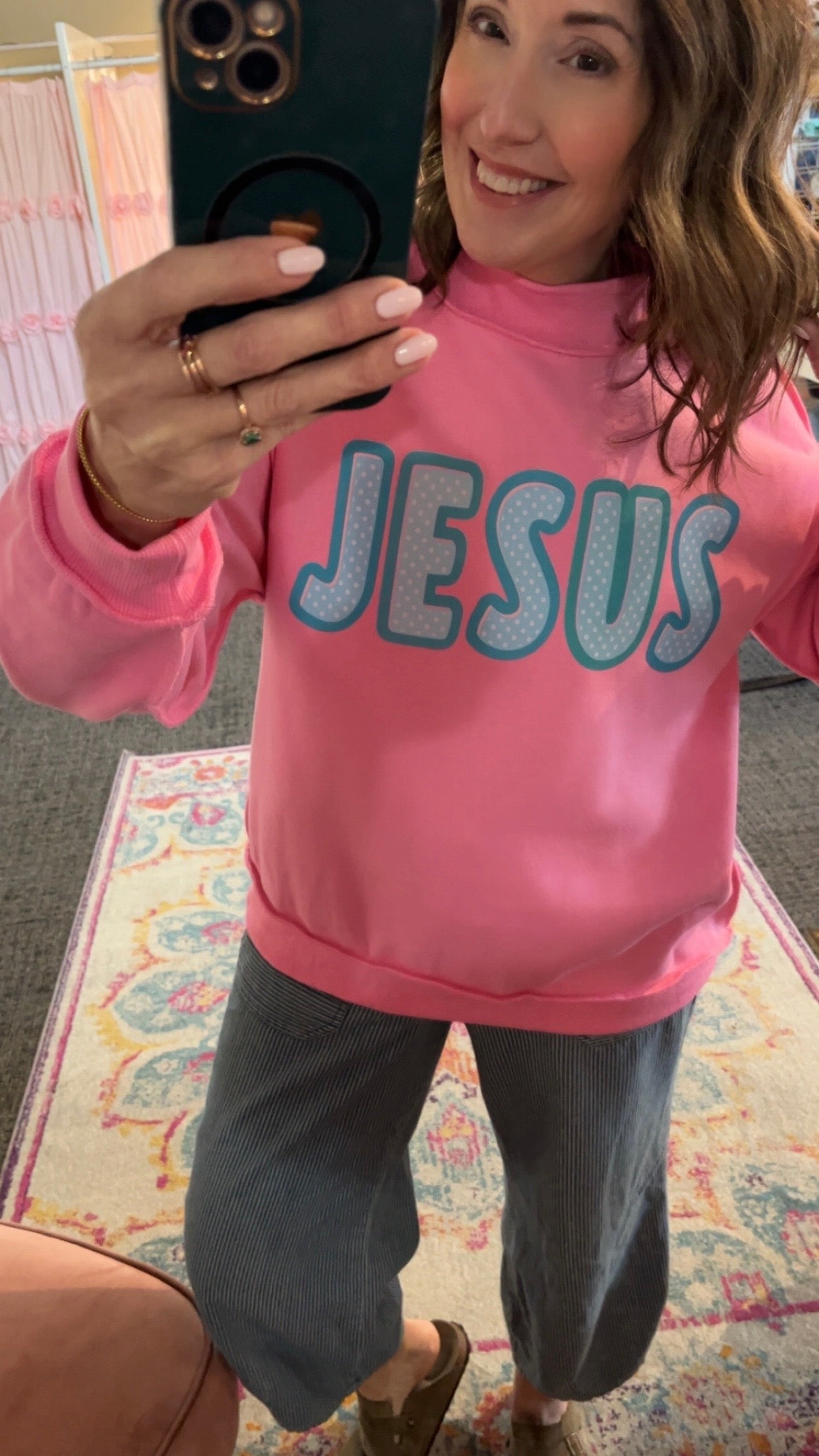THE GOOD WORD REVERSIBLE SWEATSHIRT