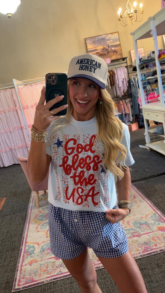 GOD BLESS THE USA TEE