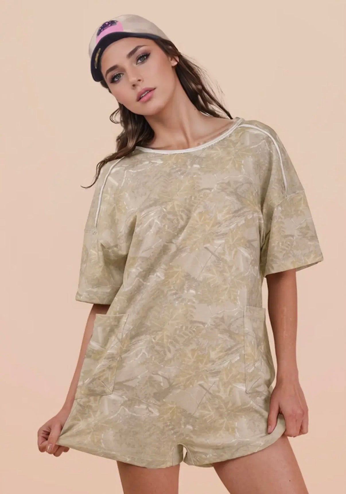 TRAILBLAZER CAMO ROMPER