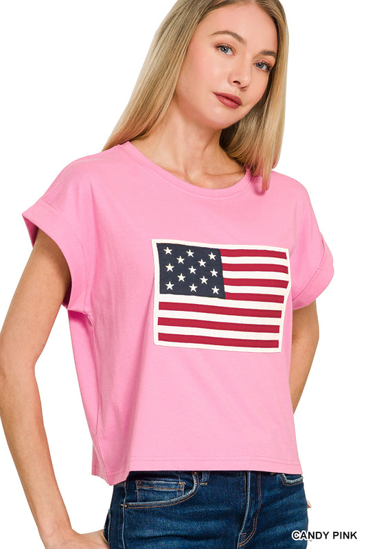 SWEET FREEDOM FLAG TOP