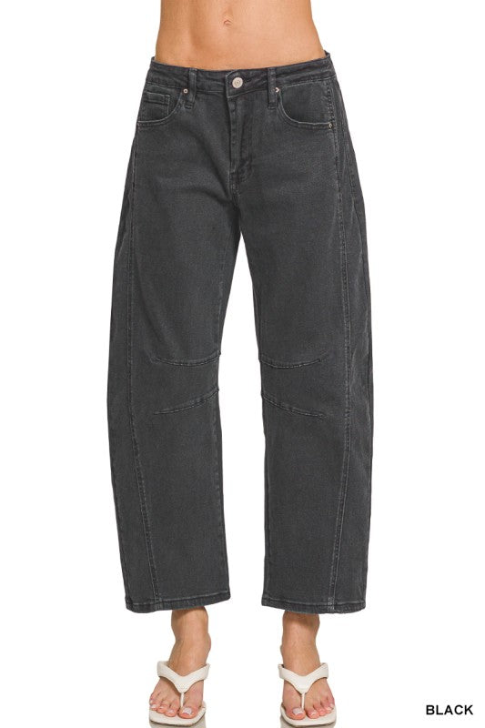 FREE SPIRIT BARREL JEANS