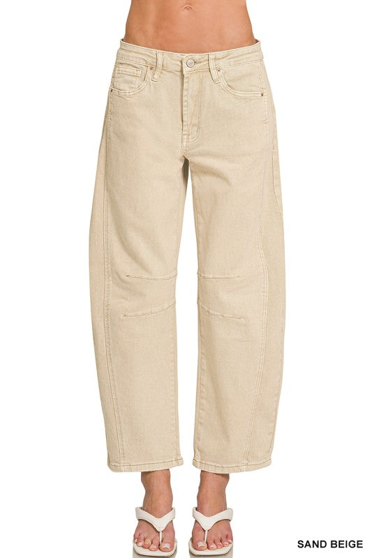 FREE SPIRIT BARREL JEANS