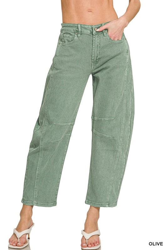 FREE SPIRIT BARREL JEANS