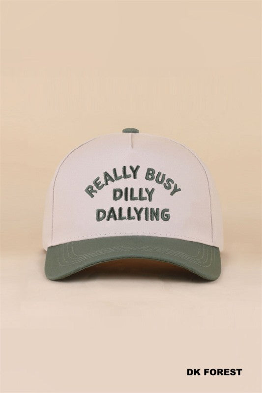 REALLY BUSY DILLY DALLYING TRUCKER