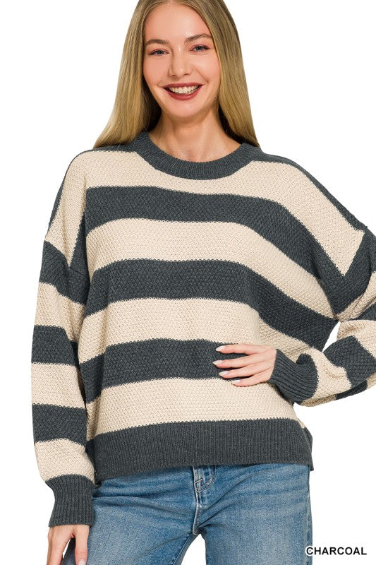 BETWEEN THE LINES SWEATER