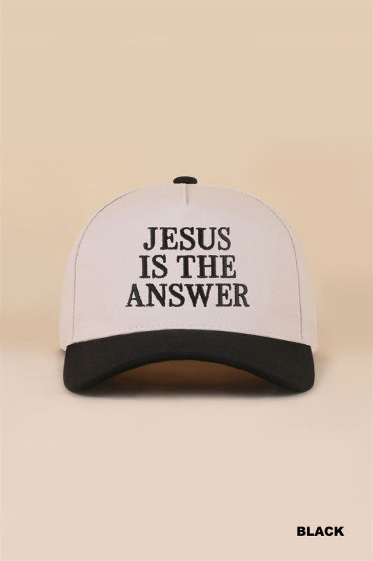 JESUS IS THE ANSWER TRUCKER