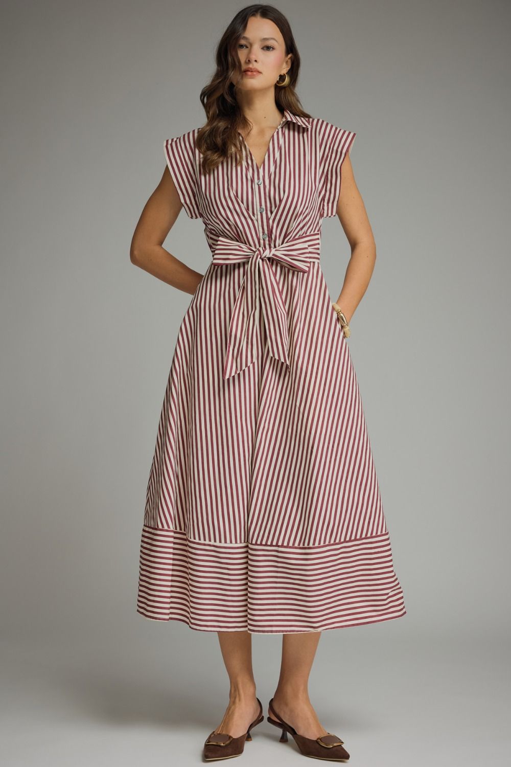WINE ABOUT IT MIDI DRESS