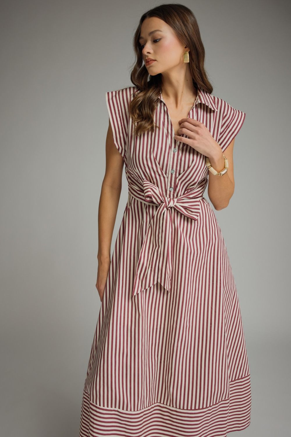 WINE ABOUT IT MIDI DRESS