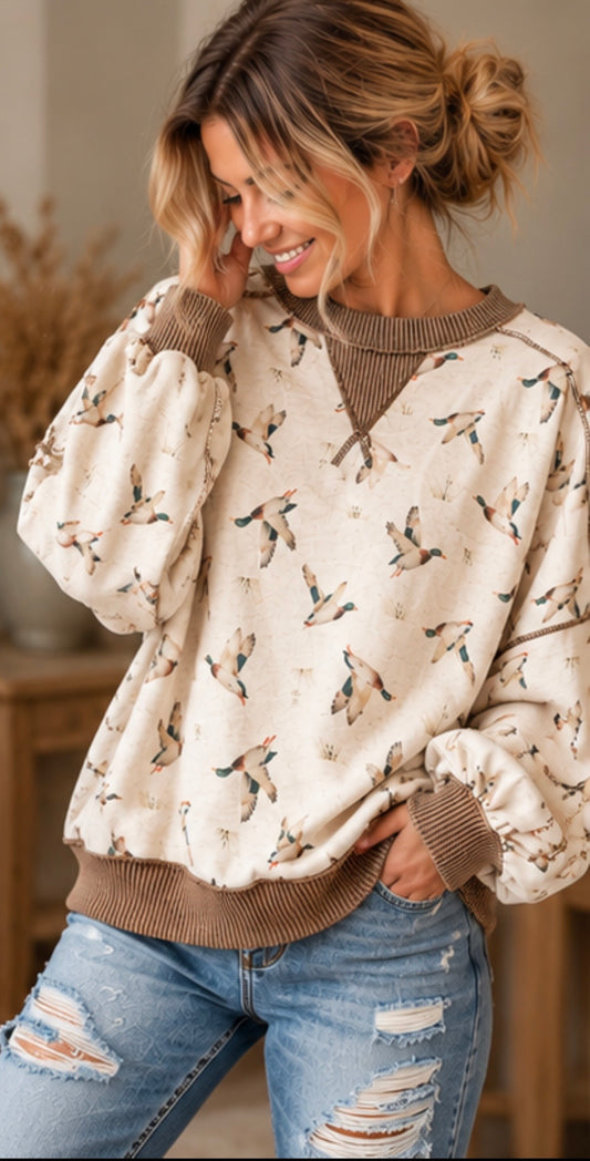 MALLARD MOMENTS PULLOVER