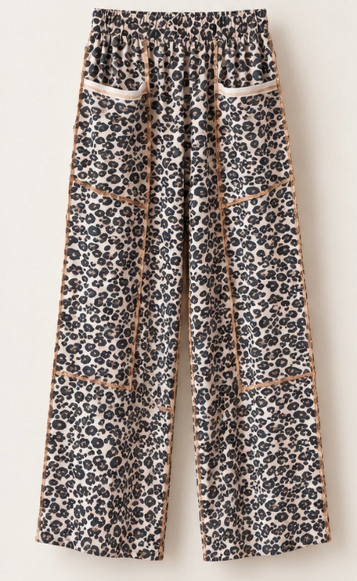 SPOTTED IN STYLE WIDE LEG PANTS