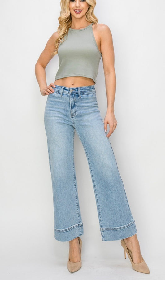 CURVY RISEN WEEKEND WIDE LEGS