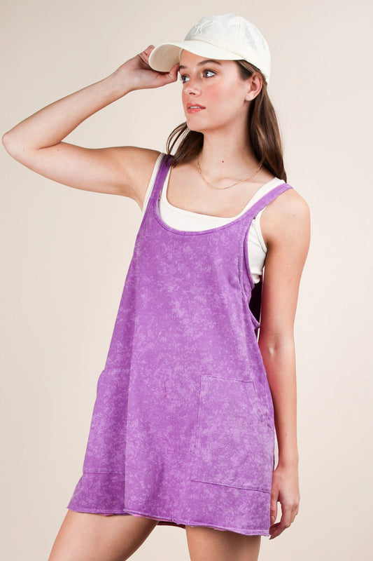 WEEKEND VIBES MINI DRESS ORCHID