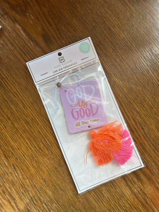 AIR FRESHENER GOD IS GOOD