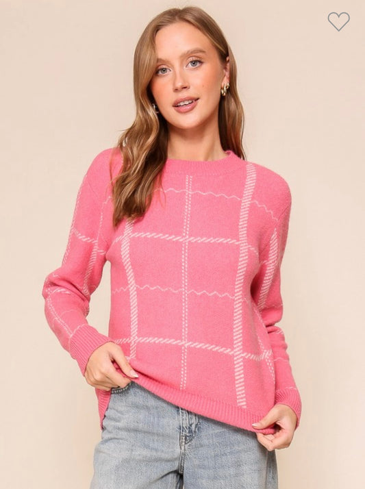 WINDOW TO MY HEART SWEATER